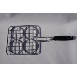 Grotelių grotelių laikiklis mėsainiams