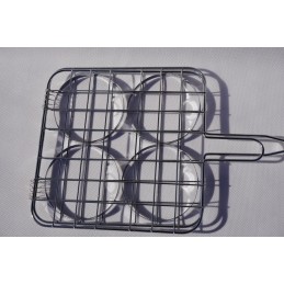 Grotelių grotelių laikiklis mėsainiams