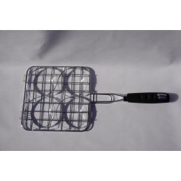 Grotelių grotelių laikiklis mėsainiams