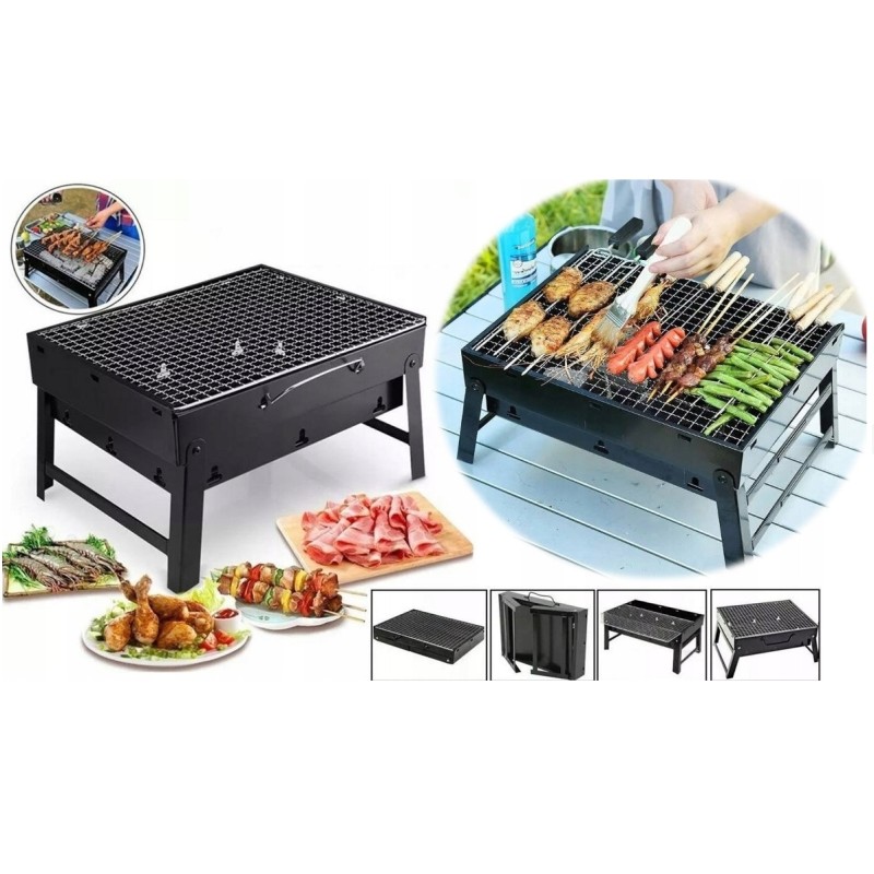 Nešiojama, sulankstoma turistinė kepsninė