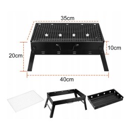 Nešiojama, sulankstoma turistinė kepsninė