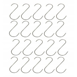 Rūkymo kabliukas, 20 vienetų rinkinys S-145, 3mm storio