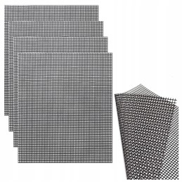 4x orkaitės grotelių tinklinis kilimėlis 40x33cm teflonas