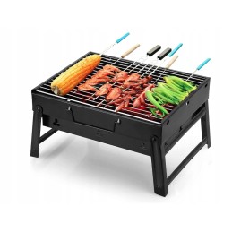 Turistinis grilis nešiojamas sulankstomas anglies grilis su nemokamu uždegimu! visa 40 kubų lenta