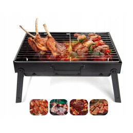 Turistinis grilis nešiojamas sulankstomas anglies grilis su nemokamu uždegimu! visa 40 kubų lenta