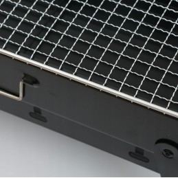 Turistinis grilis nešiojamas sulankstomas anglies grilis su nemokamu uždegimu! visa 40 kubų lenta