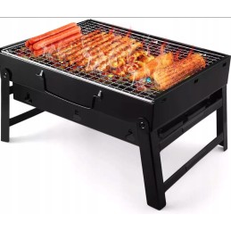 Turistinis grilis nešiojamas sulankstomas anglies grilis su nemokamu uždegimu! visa 40 kubų lenta