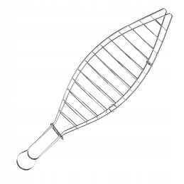 Lehmann žuvies kepimo rankenų komplektas, grotelės, žnyplės, griebtuvas