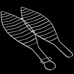 Lehmann žuvies kepimo rankenų komplektas, grotelės, žnyplės, griebtuvas