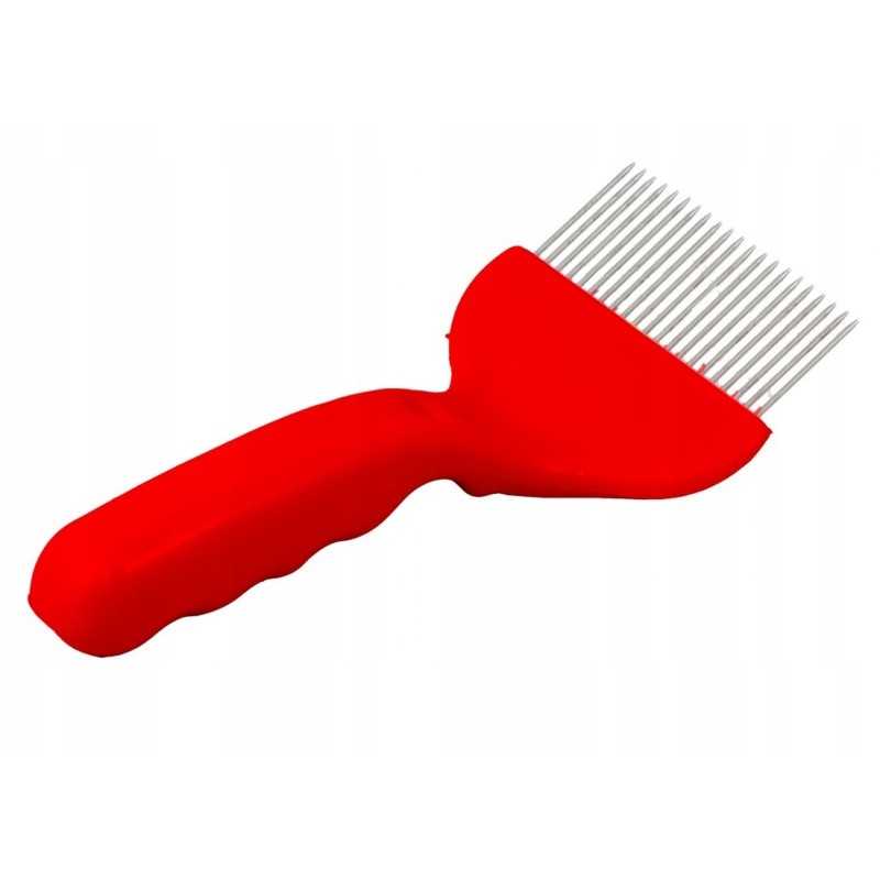 Šakės atplėšimo įtaisas (21 adata), nerūdijantis plienas su plastikine rankena