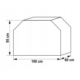 Grilio dangtis 100*60*95cm 99760 lund