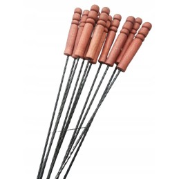 Grilio šakės/lazdelės 100cm x 10 vnt