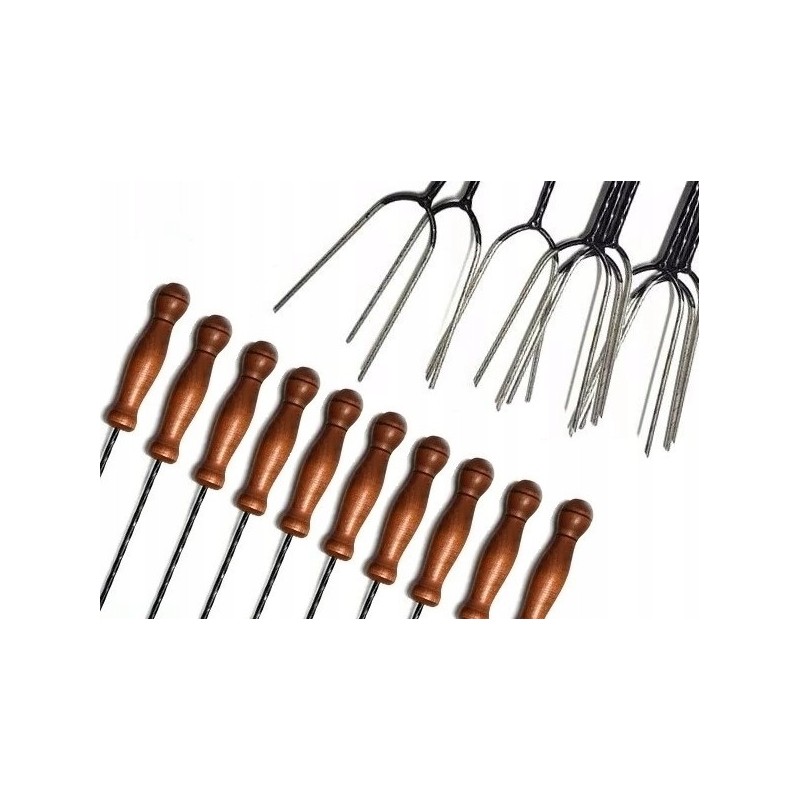 Kepimo šakutės 10 vnt