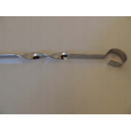 Šampūniniai iešmeliai kebabų mėsai, 60 cm, 6 vnt