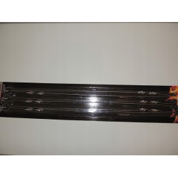 Šampūniniai iešmeliai kebabų mėsai, 60 cm, 6 vnt