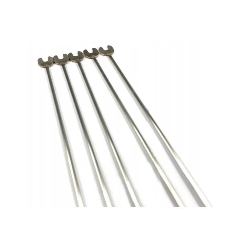 Nerūdijančio plieno atramos laužo lazdoms, 5 vnt