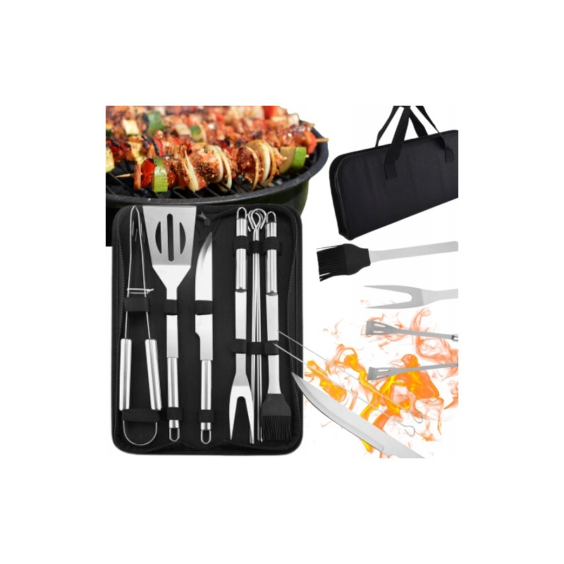 Profesionalus kepsninių indų rinkinys, 9 vnt