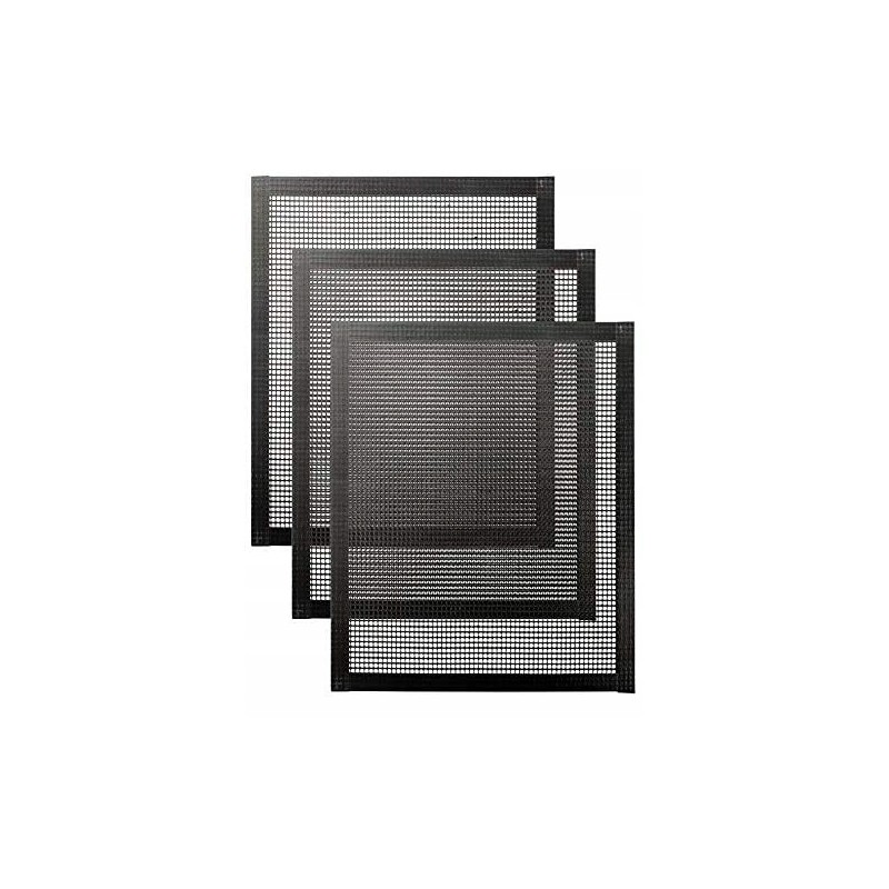 Daugkartinio naudojimo stiklo pluošto grilio kilimėlis, 3 vnt