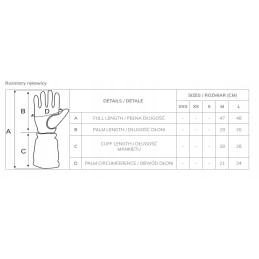 guminės, apsauginės pirštinės su drobe, dydis 9 m