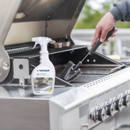 Skystų preparatų rinkinys orkaitės ir grotelių valymui, 0 5l, šepetys ir grandiklis