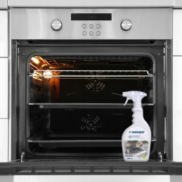 Skystų preparatų rinkinys orkaitės ir grotelių valymui, 0 5l, šepetys ir grandiklis