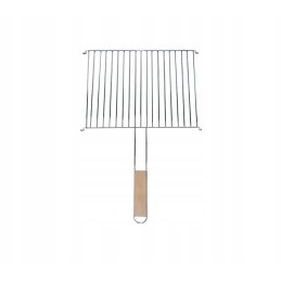 Grilio grotelės, chromuotas plienas, 40 x 30 cm