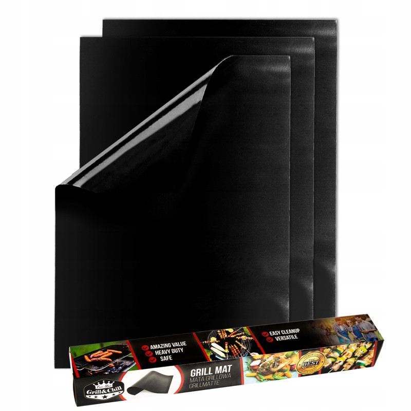 Grill&chill Tefloninis kilimėlis kepimui ant grotelių, kepimui, 3 vnt. GC1102