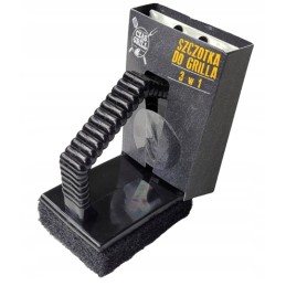 Trys viename šepetys grotelių / grotelių valymui iš Czas na Grill