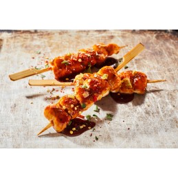 Bambukiniai dantų krapštukai 25 cm 50 vnt.