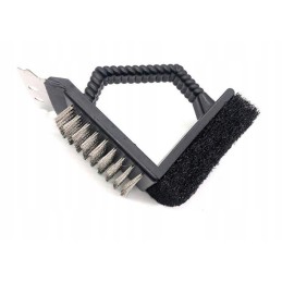 3in1 grilio valymo šepetys + grandiklis