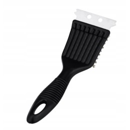 Du viename grilio valymo šepetys + grandiklis