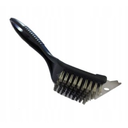 Du viename grilio valymo šepetys + grandiklis