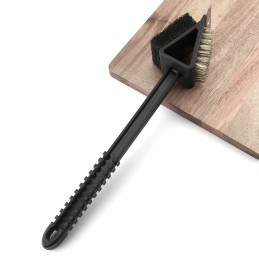 Vielinis šepetys ir grandiklis grotelių valymui 3in1, kuriuos privalo turėti kiekvienas