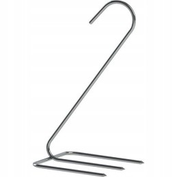 Vištienos rūkymo kabliukai - trigubi, 5 vnt