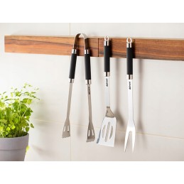 Delimano Brava nerūdijančio plieno kepsninės priedų rinkinys