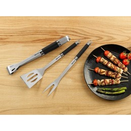 Delimano Brava nerūdijančio plieno kepsninės priedų rinkinys