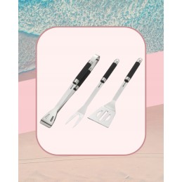 Delimano Brava nerūdijančio plieno kepsninės priedų rinkinys