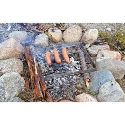 6x kebabo iešmelių rinkinys su grillmeister rėmeliu