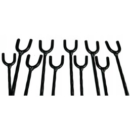 Laužo lazdos atramos, 10 vnt