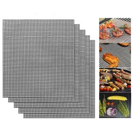 4 x grotelių kilimėlis orkaitės griliui ir kepimui