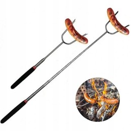 Laužo lazdos, sulankstoma nerūdijančio plieno lazda, 6 vnt