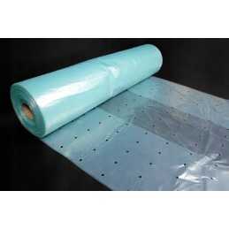 Perforuota folija su UV filtru, 3,6 x 1 m, skaidri