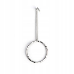 BBQ grilio krepšelis, tinklinės grotelės daržovėms, 19 x 8 cm, nerūdijantis plienas