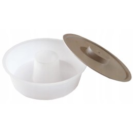 Ritininis tiektuvas su dangteliu