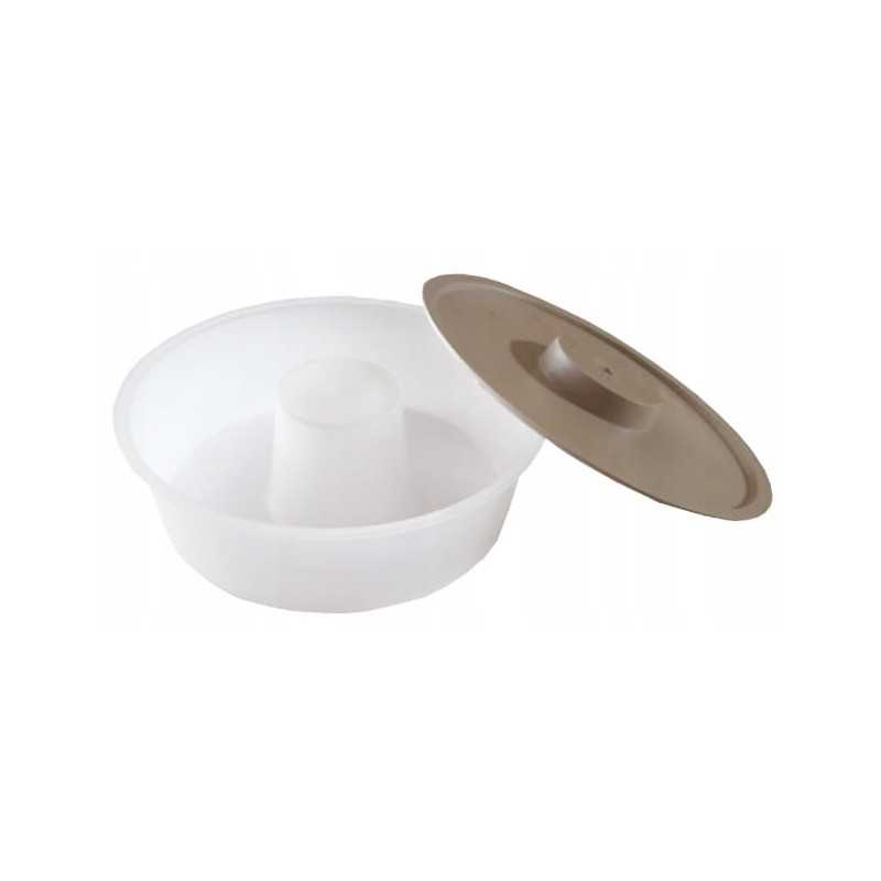 Ritininis tiektuvas su dangteliu