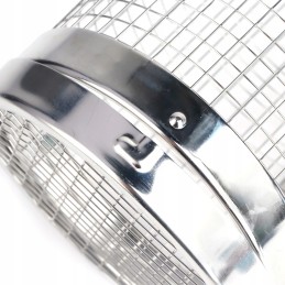 BBQ grilio krepšelis, tinklinės grotelės daržovėms, 19 x 8 cm, nerūdijantis plienas