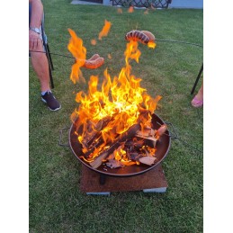 Dešros lazdelės, 10 vienetų rinkinys, 100 cm ilgio