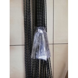 Dešros lazdelės, 10 vienetų rinkinys, 100 cm ilgio