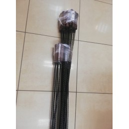 Dešros lazdelės, 10 vienetų rinkinys, 100 cm ilgio