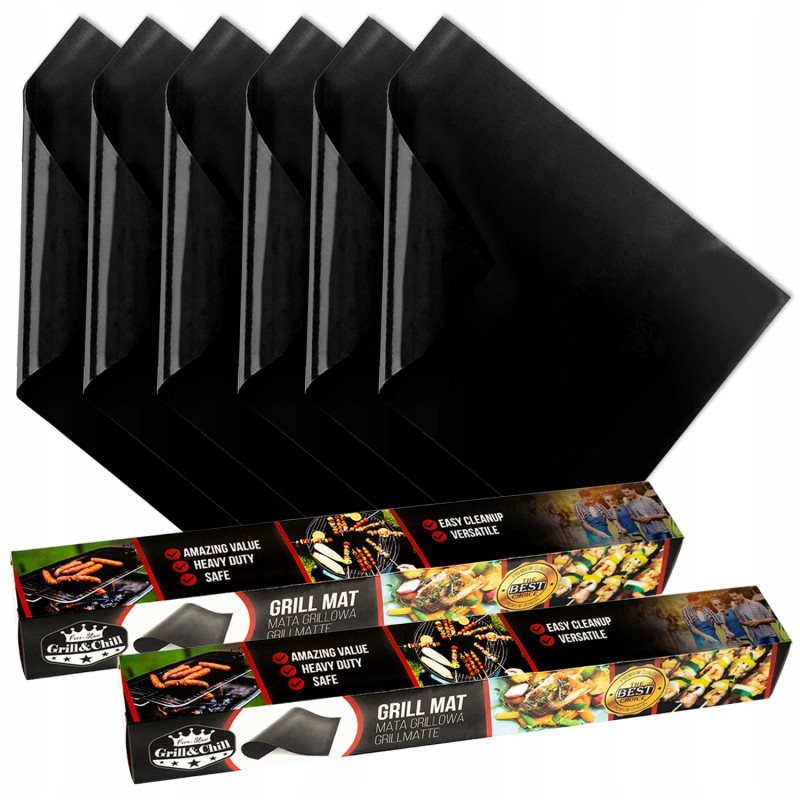 Grill&chill tefloninis kilimėlis, 6 vnt